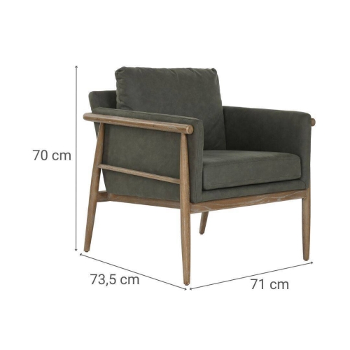 Madera de Fresno en Poliéster Acabado Verde MB-216493