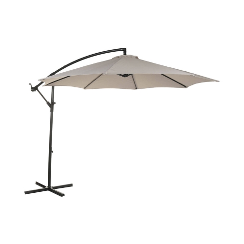 Parasol Giratorio 360º Beige 300 cm con Protección UV y Base MB-224570