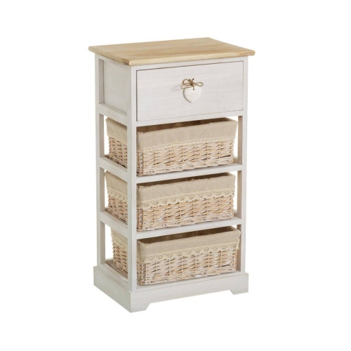 Mueble de 1 Cajón y 3 Cestas SWEET HEART 98968