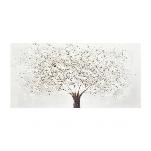 Cuadro Oleo de Árbol con Relieve Textura Granulado 81-502