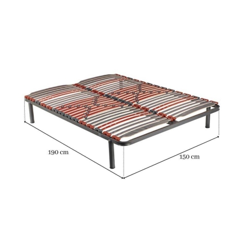 Somier Multiláminas con Regulación Lumbar 150X190 cm PIKOLÍN SM26R SR40028