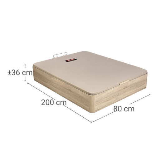 Canapé Abatible Naturbox 2.0 Natural 80x200 PIKOLIN AP11534