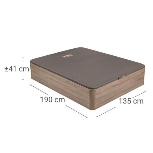 Canapé Abatible Naturbox 2.0 PLUS Britania 135x190 PIKOLIN AP11542