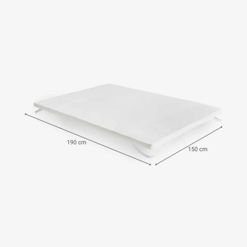 Topper Viscoelástico con Aloe Vera 150x190 cm PIKOLIN TP17130