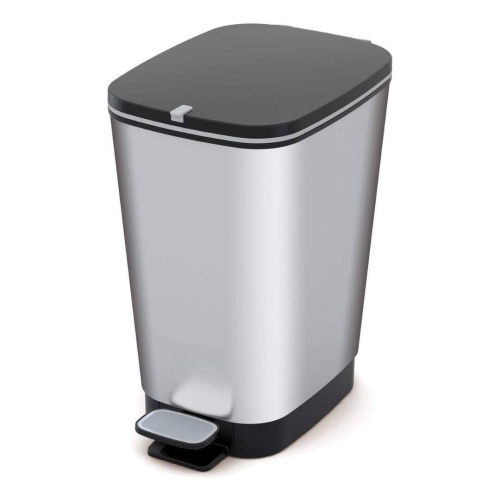 Cubo Chic con Pedal en Color Metalizado de 30 Litros CURVER