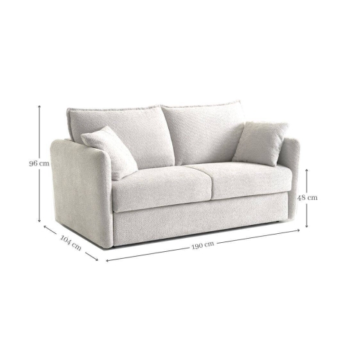 Sofá Cama Italiano 3 Plazas CHANEL