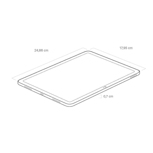 iPad APPLE 11" de 512 GB Wi-Fi