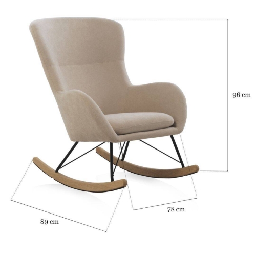 Sillón balancín GABAR DECO modelo 2044
