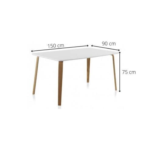 Mesa de comedor GABAR VIVE modelo 8322