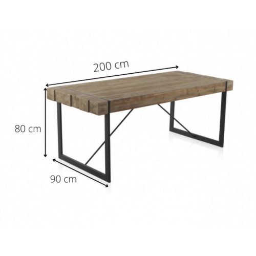 Mesa de Comedor GABAR VIVE Modelo 8007