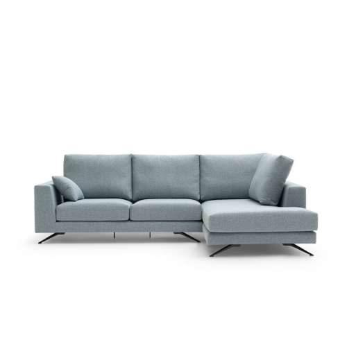 Sof&aacute; Chaise Longue Derecha Tapizado en Tela BUNDCHEN