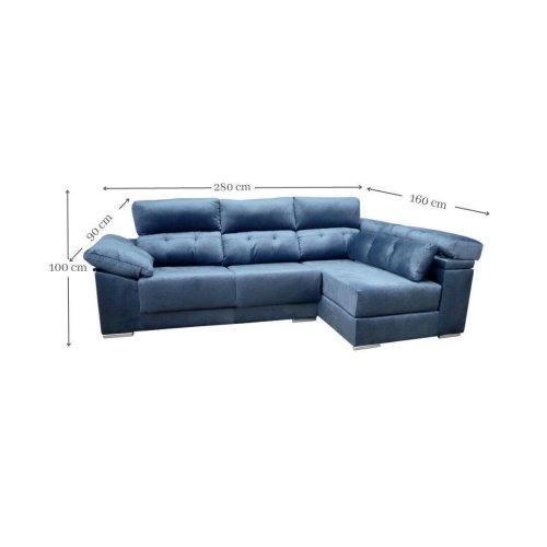 Sofá 3 Plazas Chaiselongue Derecha SUPREME