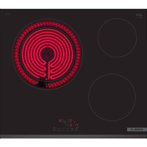 Placa Vitrocerámica BOSCH 3 Fuegos 28cm PKK631BB8E
