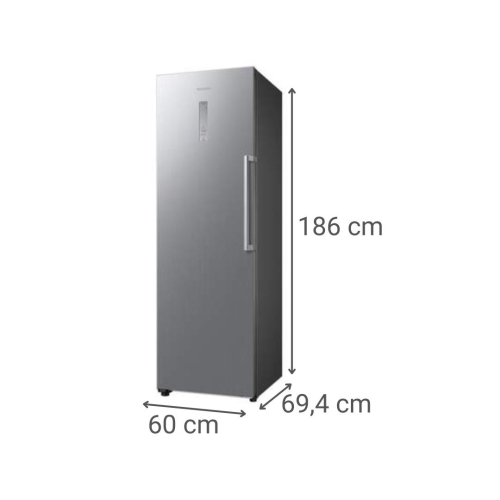Congelador Vertical SAMSUNG No Frost 323L Inox RZ32C7BEES9