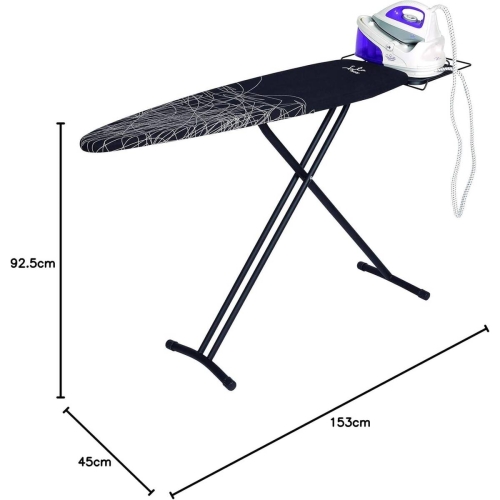 Mesa de Planchar Compact Altura Ajustable Funda Algodón JATA-H RF52 TP520
