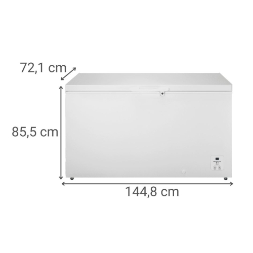 Congelador Horizontal Hisense 420L Blanco E FT546D4AWLYE