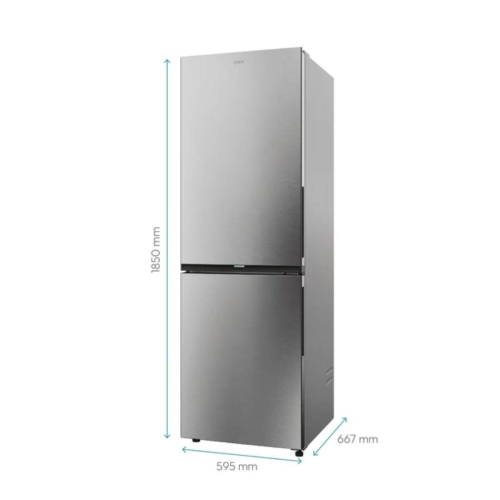 Frigorífico Candy Combi No Frost WiFi 355L Inox ECN4CQTEX186