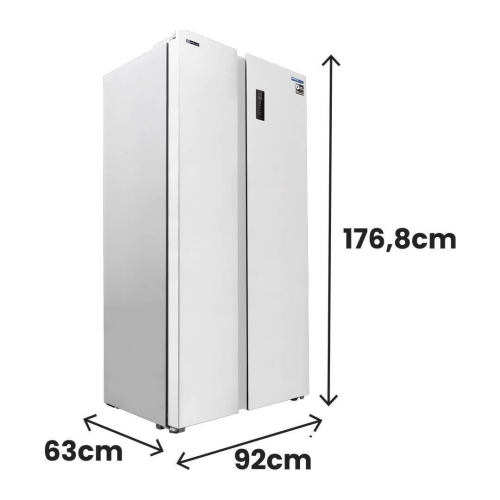 Frigorífico Side by Side INFINITON No Frost 505L Blanco E SBS-506A77BEH