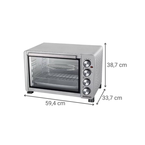 Horno de Sobremesa Infiniton 45L 2000W con Convección HSM32SN47
