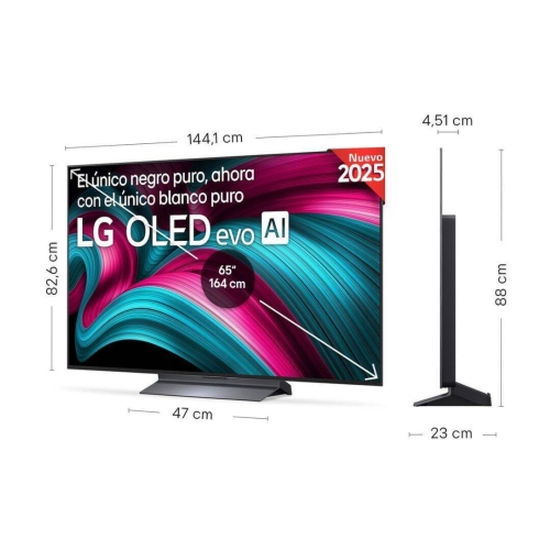 Televisor 65" LG OLED evo 4K 120Hz Smart TV OLED65C56LB