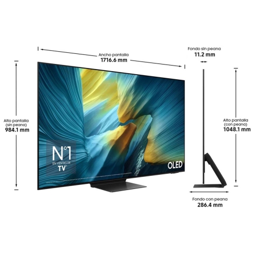 Televisor Smart TV Samsung 77" OLED 4K UHD Quantum HDR OLED+ TQ77S95FAT