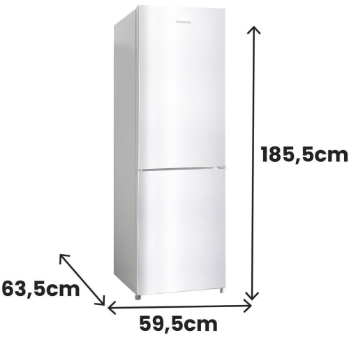 Frigorífico Combi INFINITON No Frost Total 293l Blanco FGC310C86WET