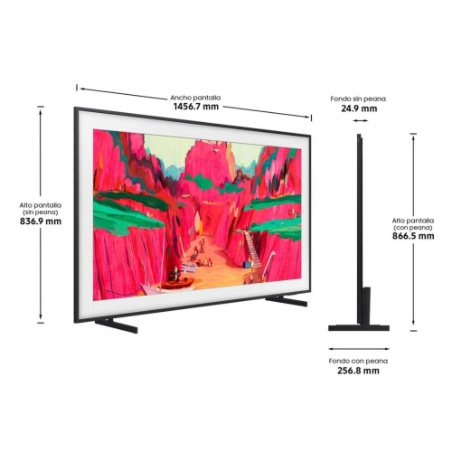 Televisor Neo QLED 4K Mini LED Samsung THE FRAME PRO TQ65LS03FWUXXC