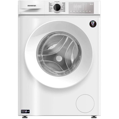 Lavadora de Carga Frontal Inverter 8 Kg Blanca INFINITON WMF84AWH