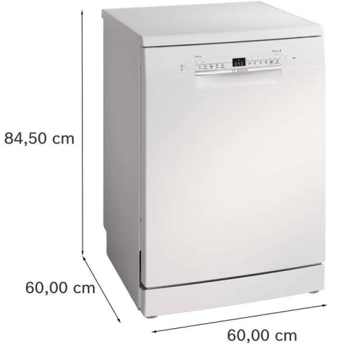 Lavavajillas Independiente Blanco 13 Servicios BOSCH SMS2HTW06E