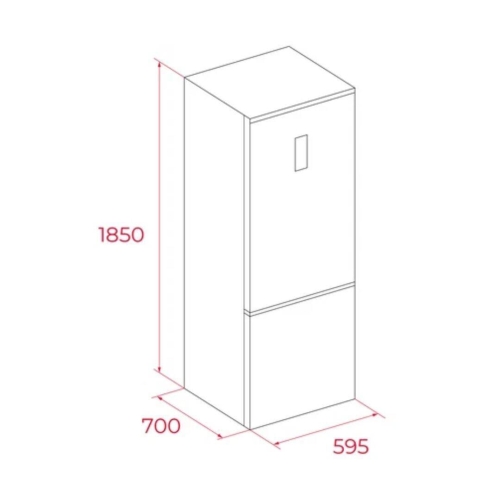 Frigorífico Combi Inox Total No Frost TEKA RBF 64660