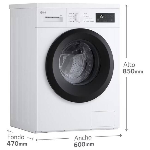 Lavadora de Carga Frontal Clase A Inverter Fondo 47 cm F4A10S8NWK