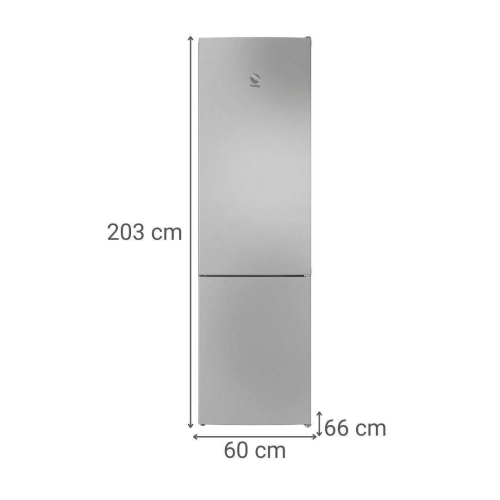 Frigorífico Combi Acero Mate No Frost ExtraFresh BALAY 3KPE753M1