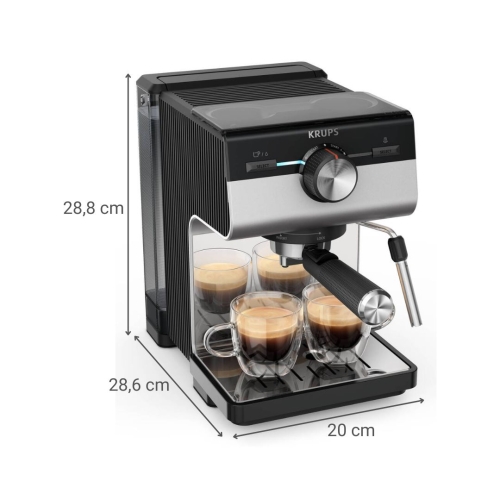 Cafetera Espresso 15 Bares con Depósito 2 L KRUPS XP384E10