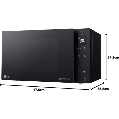 Microondas Libre Instalación 25L con Grill Smart Inverter LG MH6535GIS