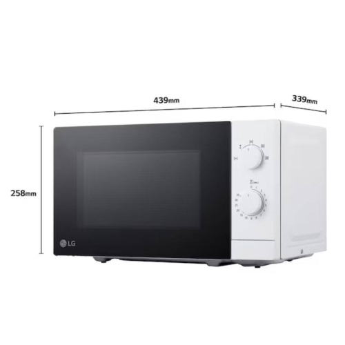 Microondas LG MS2082H 20L 700W Blanco Sin Grill