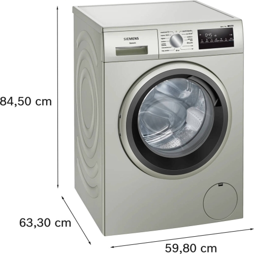 Lavadora SIEMENS WM14N29XEP 9Kg 1400RPM Acero Inox Antihuellas