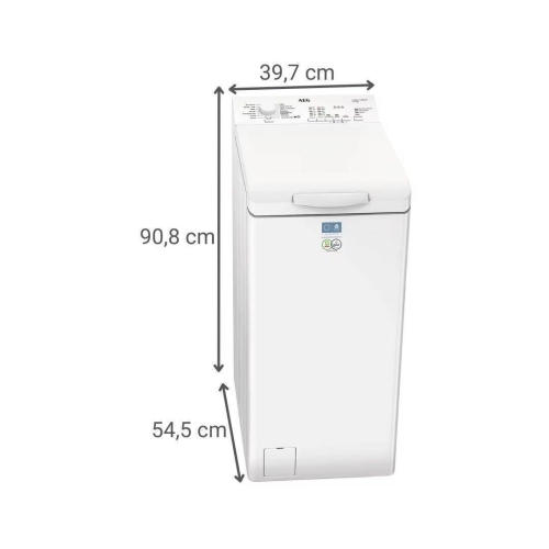 Lavadora AEG LTA5N6230E 6 Kg 1200 RPM Carga Superior Motor Inverter