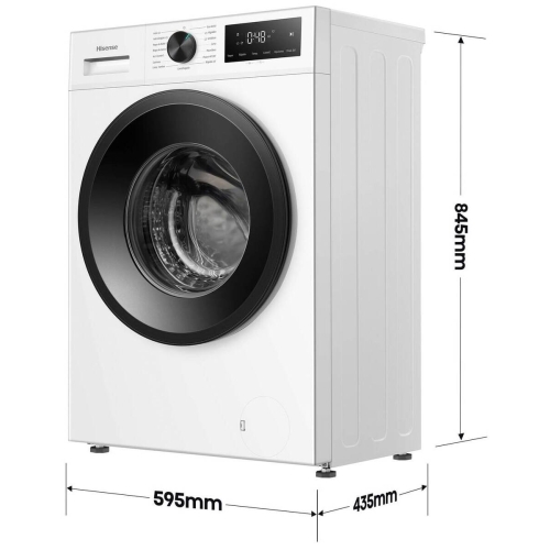 Lavadora HISENSE 7 Kg Inverter 1200 RPM Fondo Reducido WF1I7022BWJ