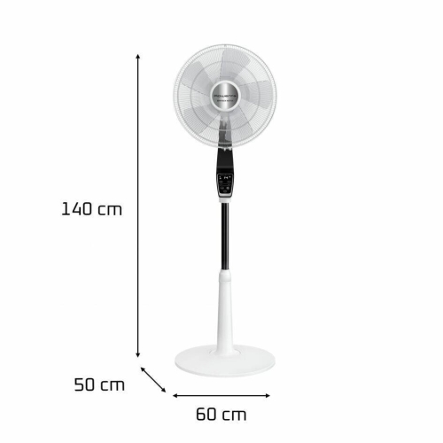 Ventilador de Pie ROWENTA Blanco Silencioso 14 Velocidades VU5690