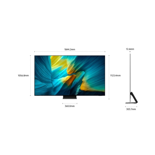 Televisor 83" SAMSUNG TQ83S95FAE OLED 4K con IA y Glare Free S95F
