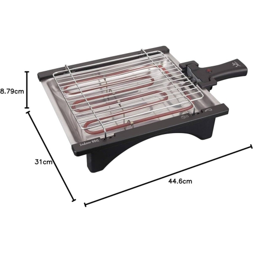 Barbacoa Eléctrica JATA BQ95 2000W Desmontable sin Humos