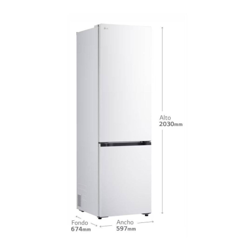 Frigorífico Combi LG GBBSJ11ESW No Frost Blanco 333L