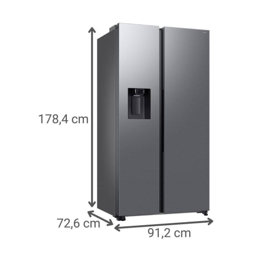 Frigorífico SAMSUNG Side by Side 640L Inverter RS70F65KDTEF