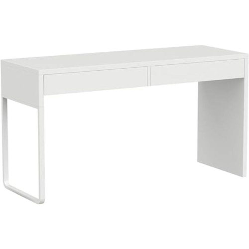 Escritorio Reversible en Blanco con Dos Cajones TOUCH 002315A