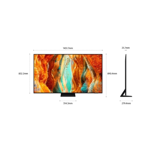 Televisor 65" Neo QLED 4K Mini LED SAMSUNG TQ65QN70FAUXXC