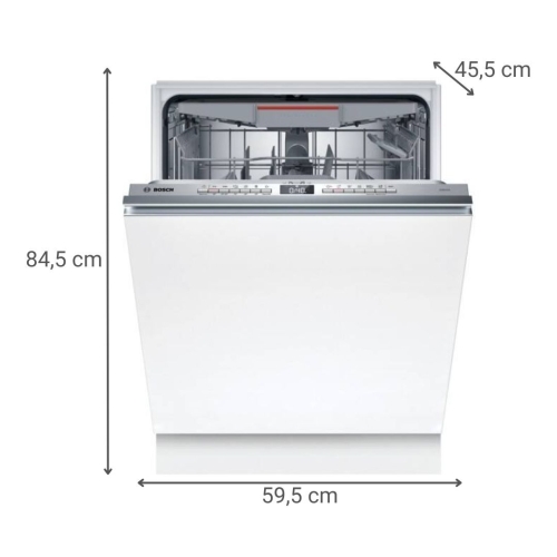 Lavavajillas Integrable BOSCH 60 cm Clase D SBH4HVX00E
