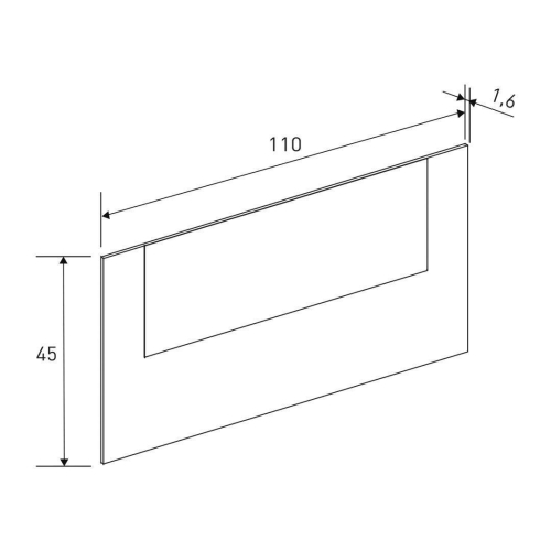 Cabecero Juvenil de 110 cm AURA