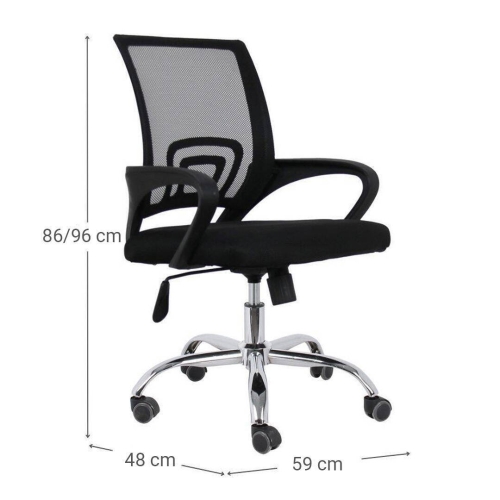 Silla de Escritorio con Apoyabrazos AITANA