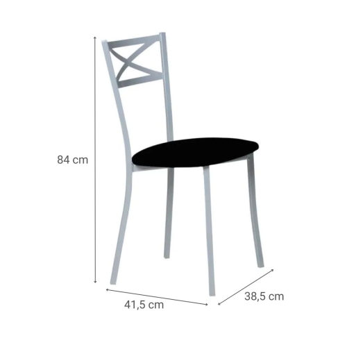 Silla de Cocina con Asiento Tapizado 159/AL