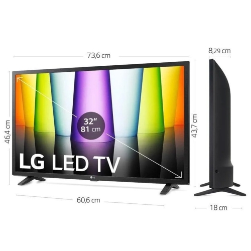 Televisor LG Led 32" HD 32LQ630B6LA